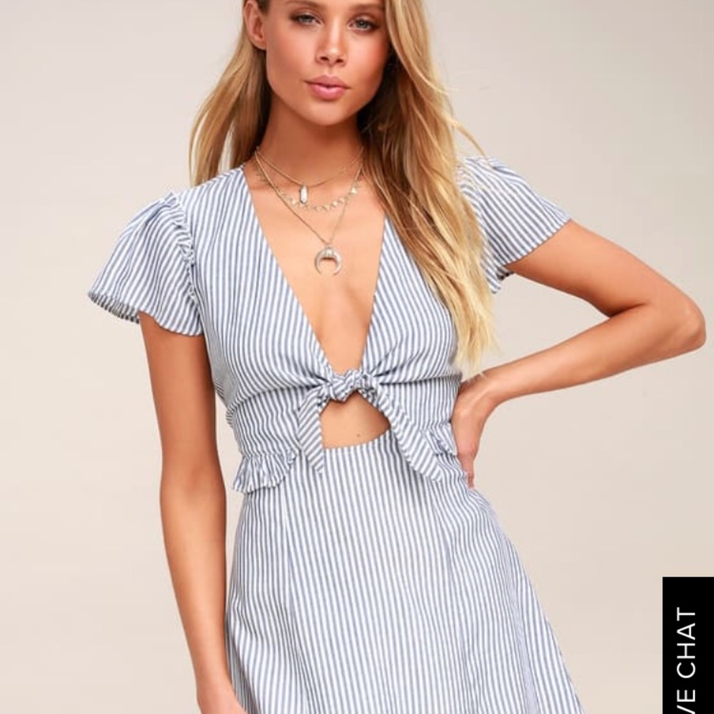 Pinstripe summer dress from Lulu’s (unworn)